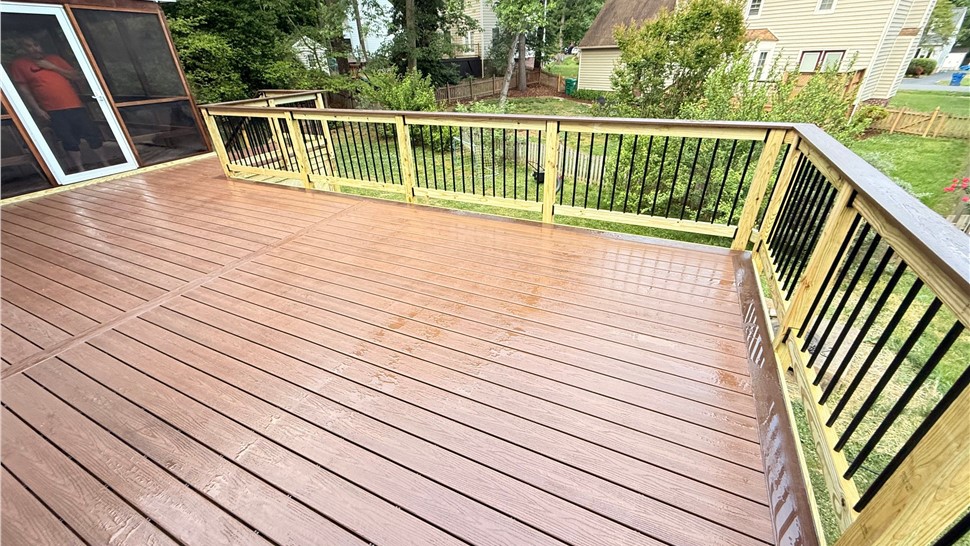 Outdoor Living Project in Mechanicsville, VA by Fletcher Home