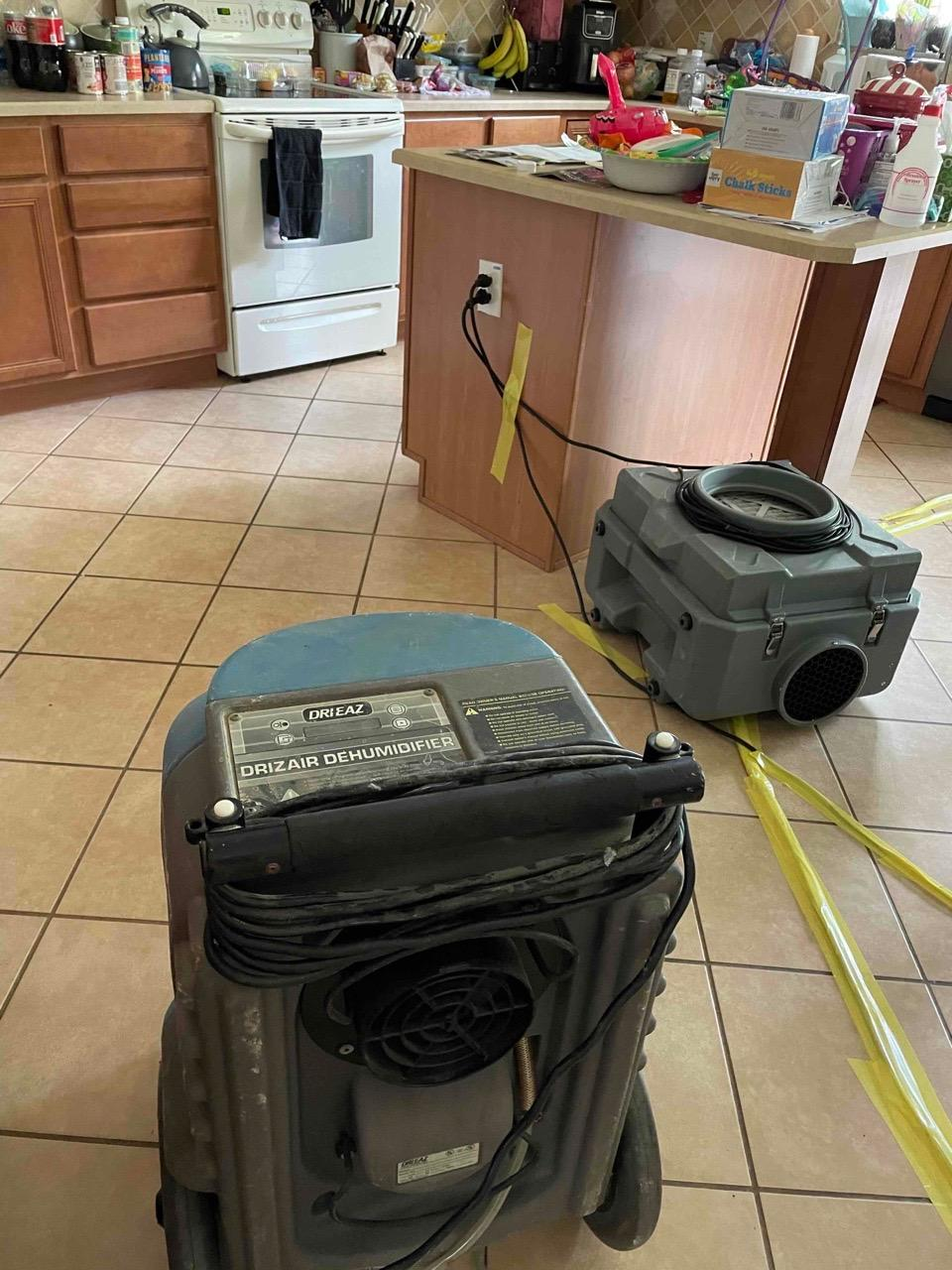 Water damage restoration equipment