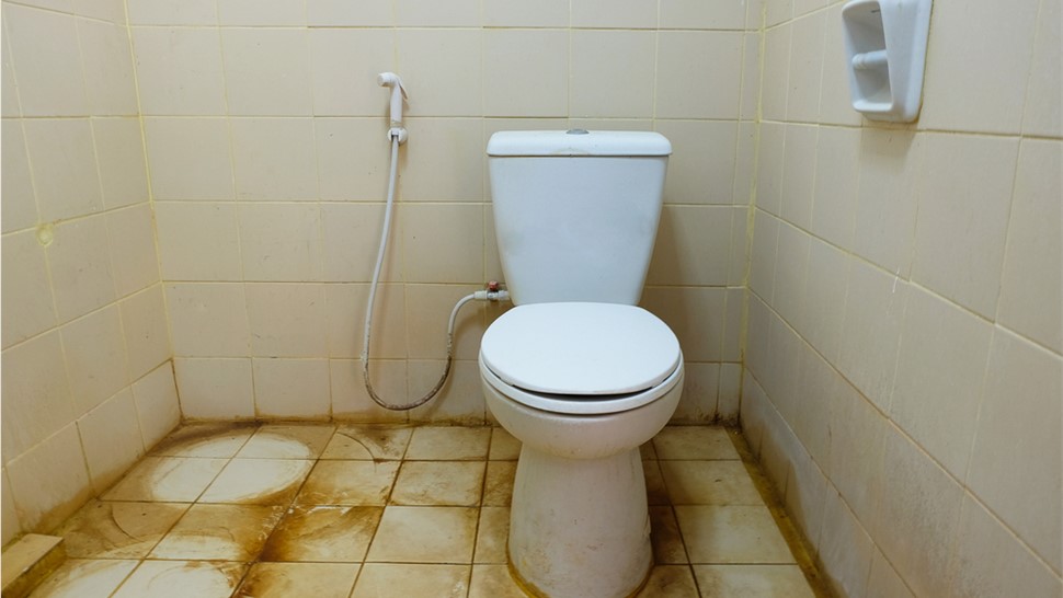 Flooded Bathroom Photo 1