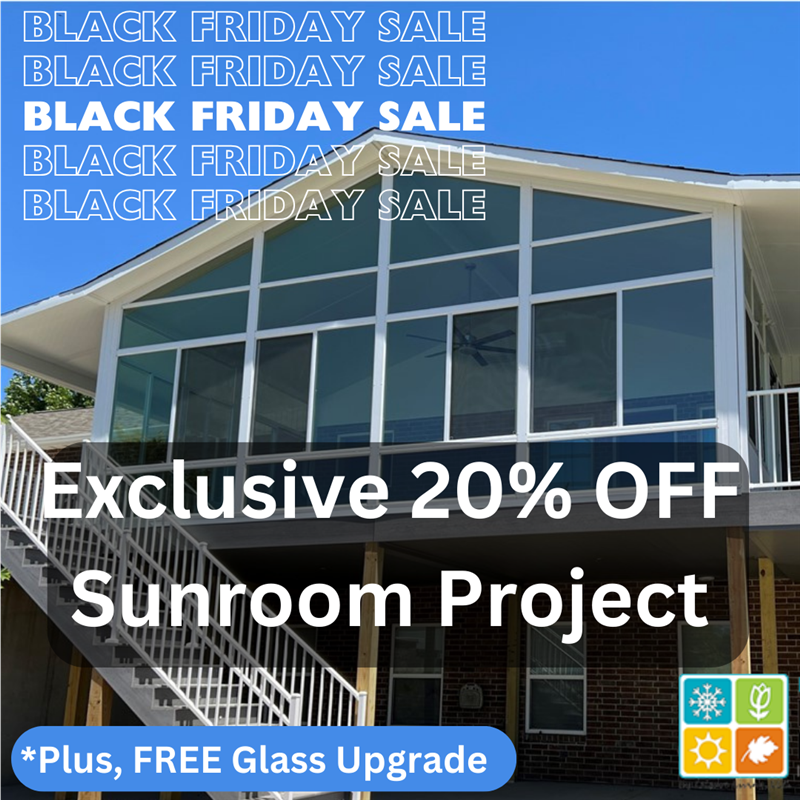 20% OFF Sunroom Project