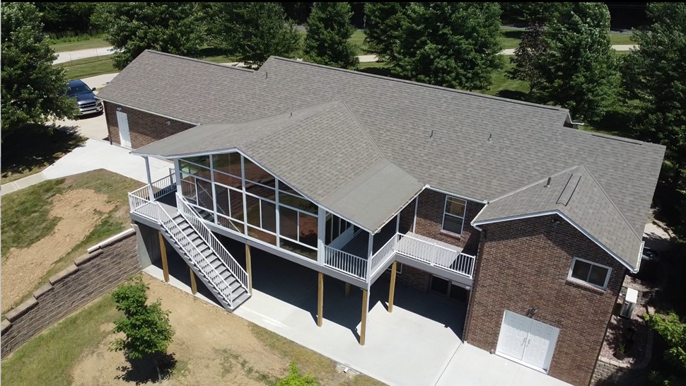 Outdoor Living Project in Grain Valley, MO by Four Seasons Home Products