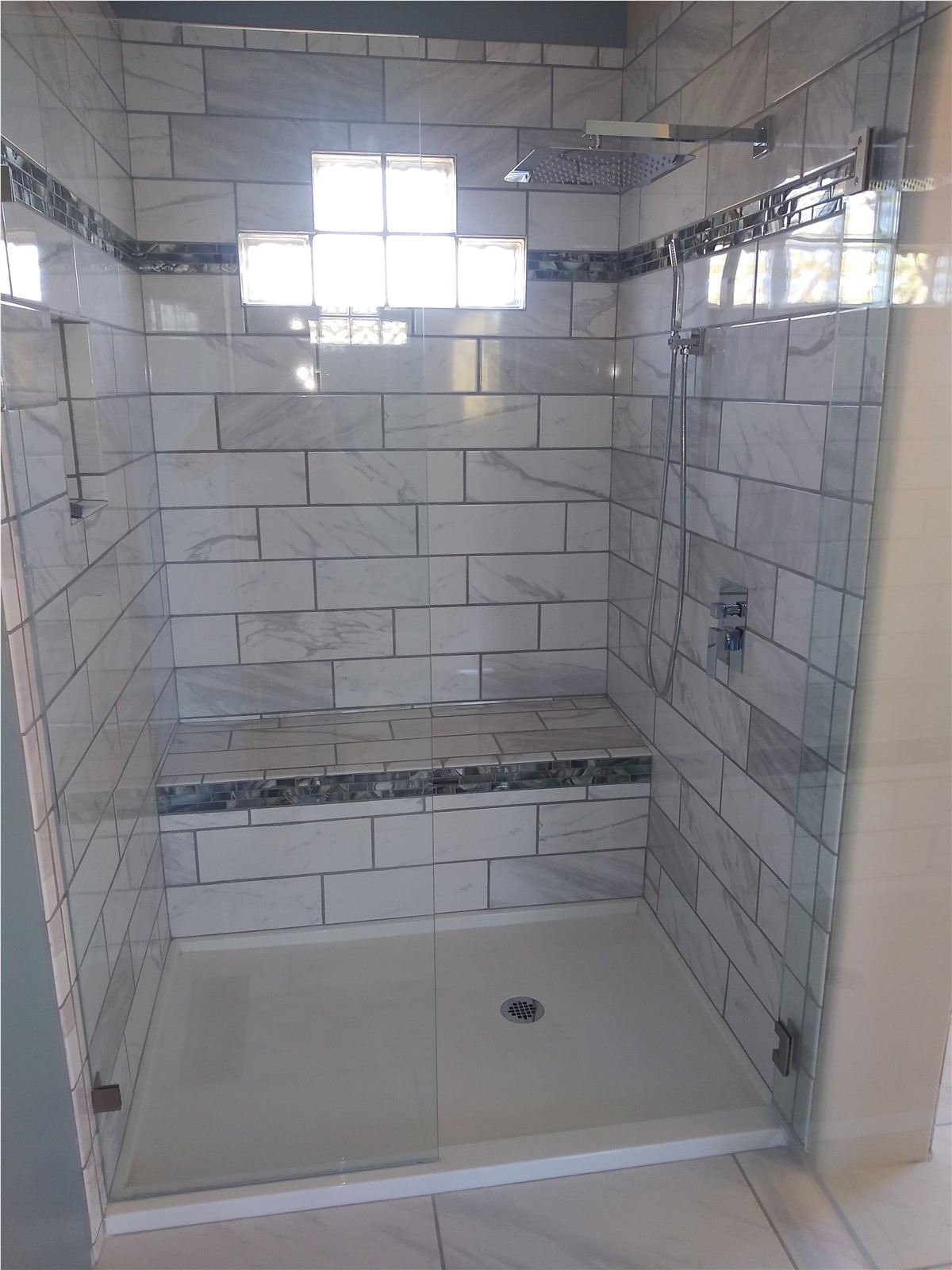 Converting Your Old Tub Into a New Walk-In Shower