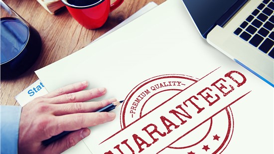 Our Products and Services Come With a Worry-Free Guarantee