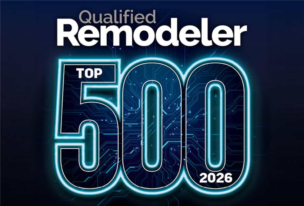 ProEdge Remodeling Named to Qualified Remodeler TOP 500 for 2026
