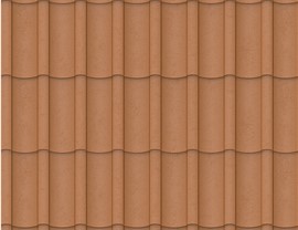 Coastal Wave. Terracotta