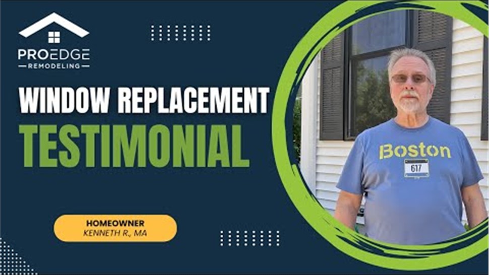 Replacement Windows Project in Carver, MA by ProEdge Remodeling