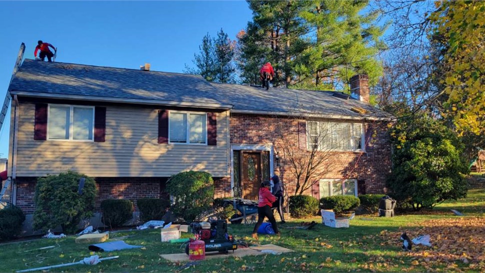 Roof Replacement Project in Wilmington, MA by ProEdge Remodeling