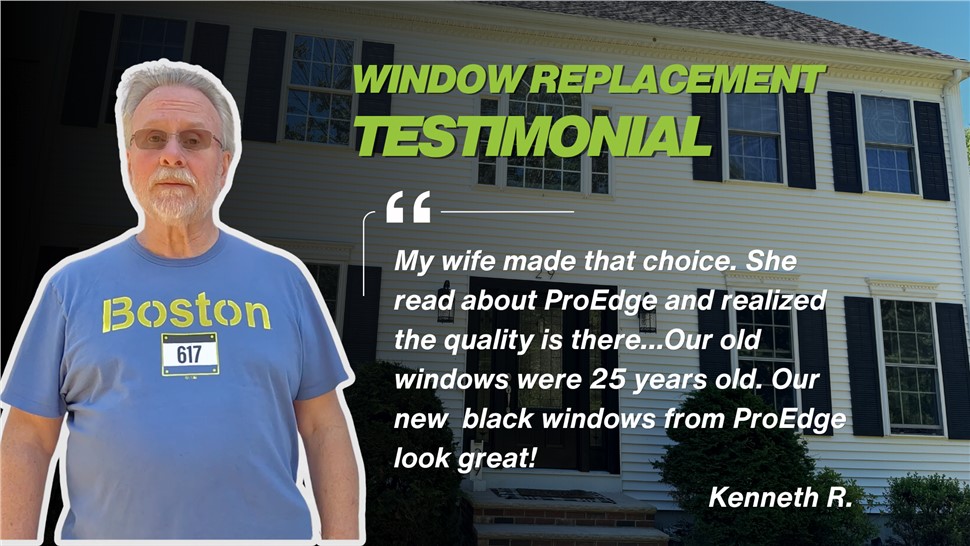 Replacement Windows Project in Carver, MA by ProEdge Remodeling