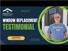 Replacement Windows Project in Carver, MA by ProEdge Remodeling