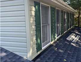 Roof replacement in Columbia, MD with Charcoal Timberline HDZ shingles.