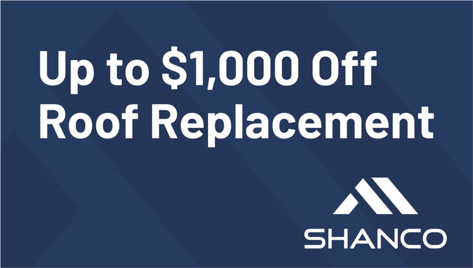 Save Up to $1,000 Off Your New Roof*