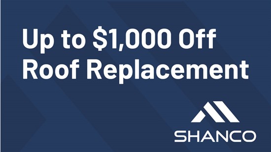 Save Up to $1,000 Off Your New Roof*
