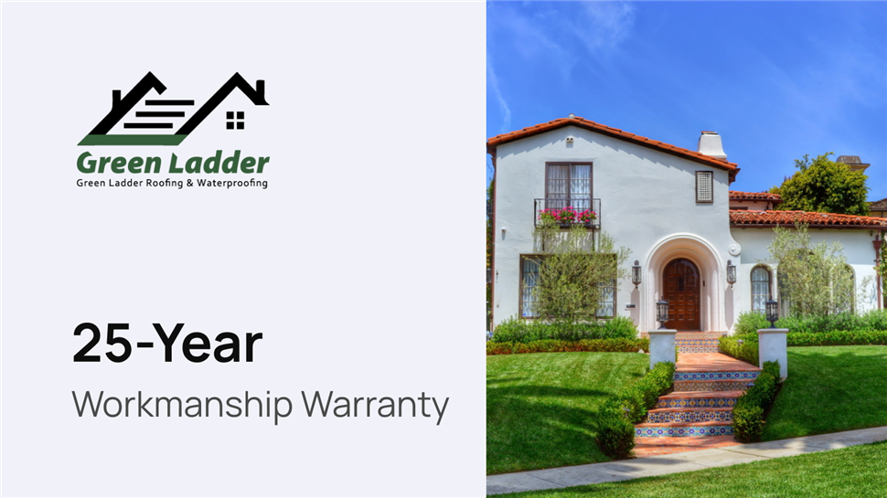 25-Year Workmanship Warranty