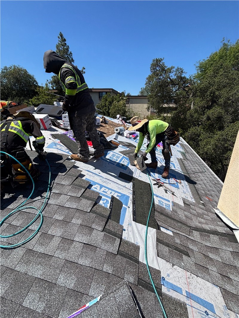 Premium roof replacement on San Marino estate — Green Ladder Roofing