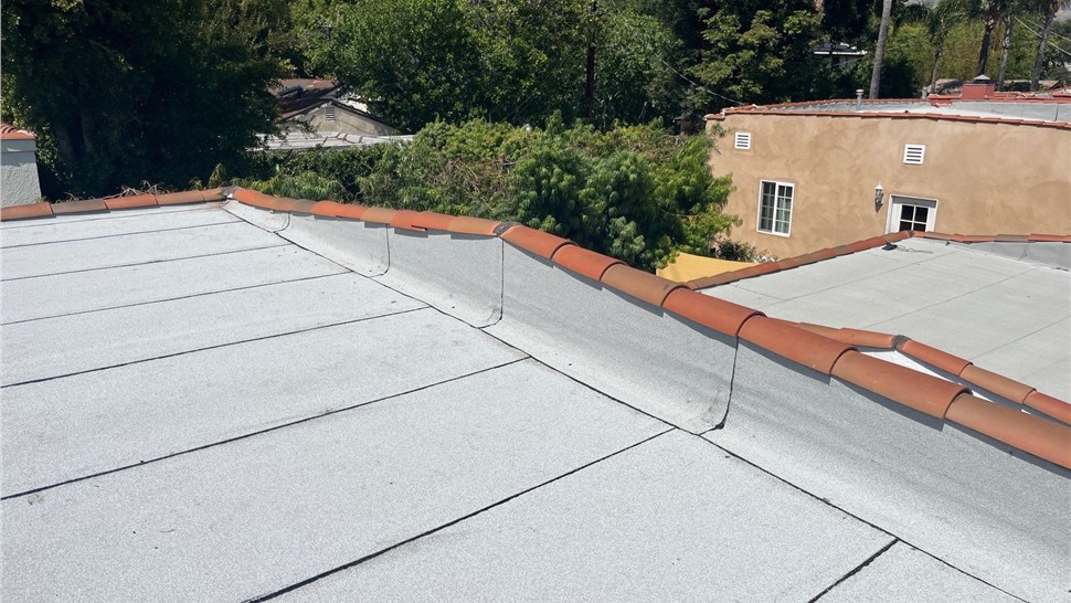 Roofing Project in Arcadia, CA by Green Ladder Roofing