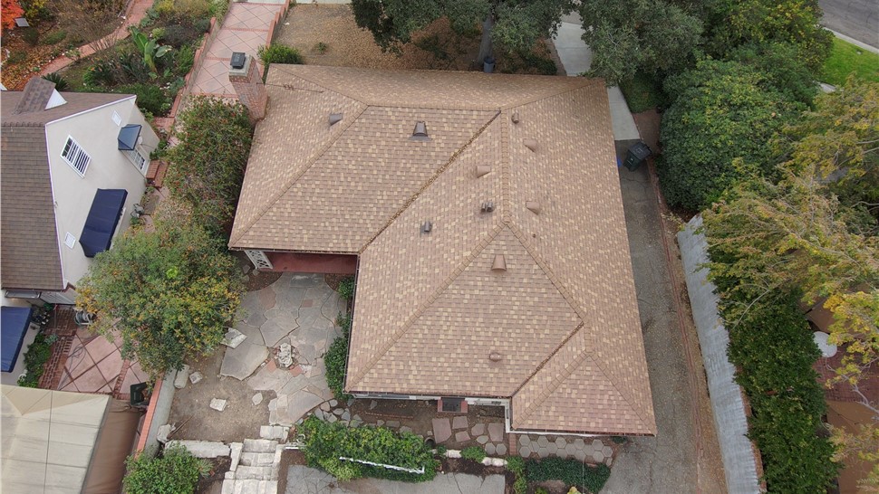 Roofing Project in Los Angeles, CA by Green Ladder Roofing