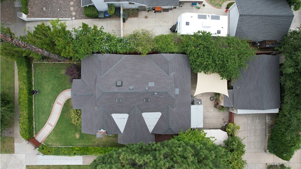 Roofing Project in Los Angeles, CA by Green Ladder Roofing