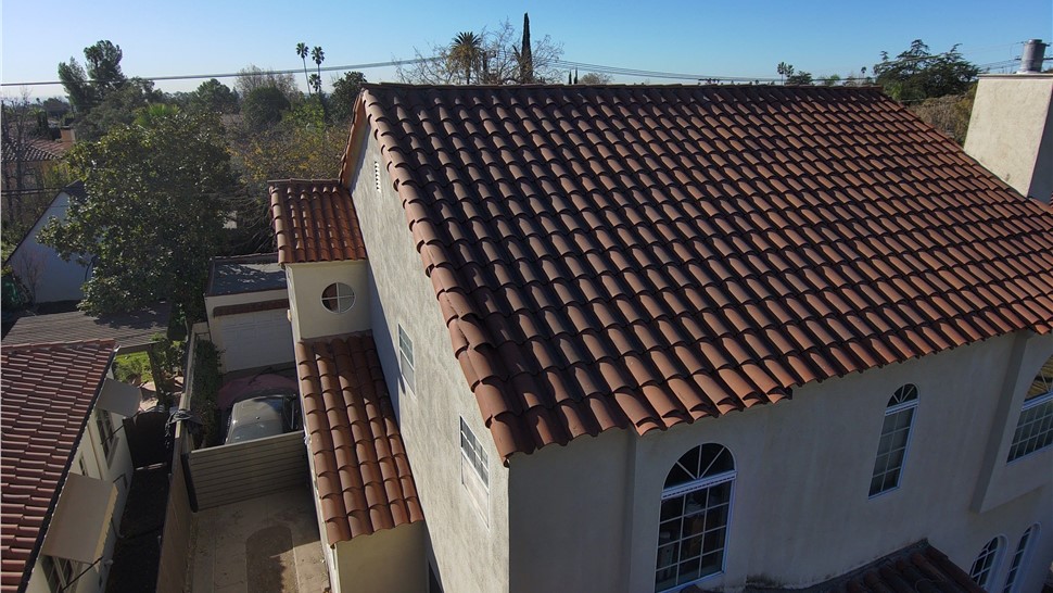 Roofing Project in Reseda, CA by Green Ladder Roofing