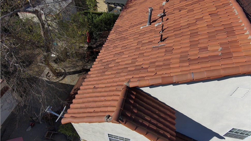 Roofing Project in Reseda, CA by Green Ladder Roofing