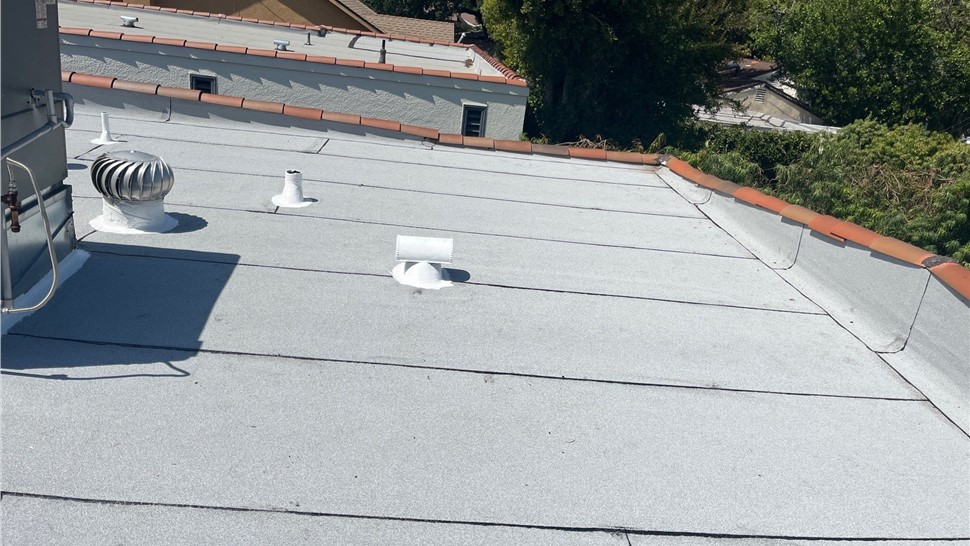 Roofing Project in Arcadia, CA by Green Ladder Roofing