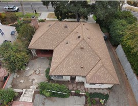 Roofing Project in Los Angeles, CA by Green Ladder Roofing
