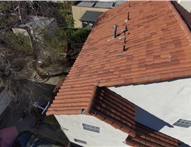 Roofing Project in Reseda, CA by Green Ladder Roofing