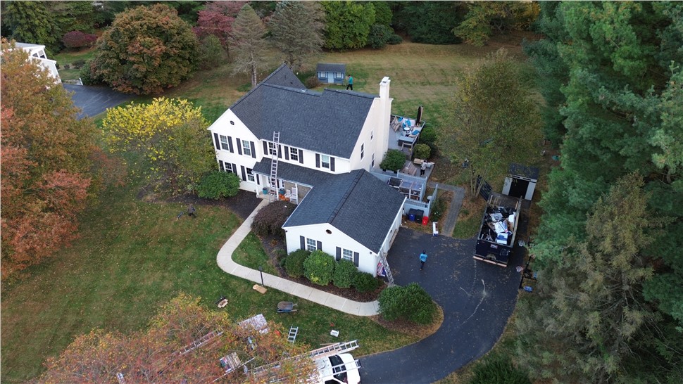 Roofing Project in West Chester, PA by Hero Home Solutions