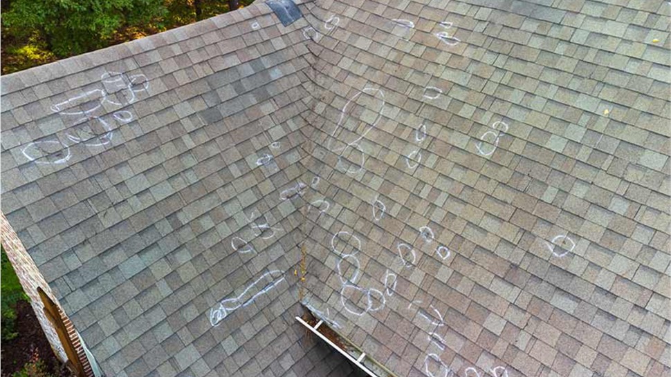 Storm Damage - Hail Damage Photo 1