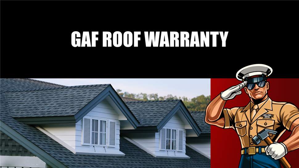 Get Long-Lasting Roof Protection with a GAF Warranty