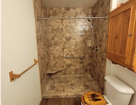 Baths Project in Newaygo, MI by Home Pro of West Michigan