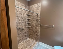 Baths Project in Nunica, MI by Home Pro of West Michigan