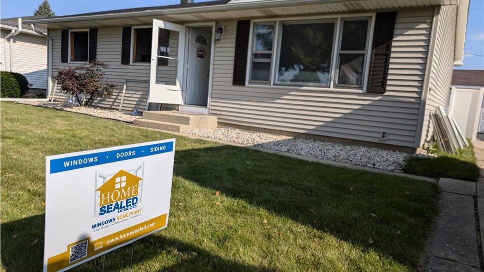 Windows Project in Kenosha, WI by HomeSealed Exteriors