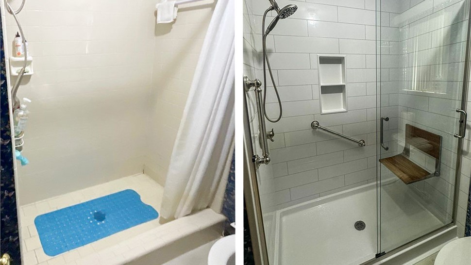 Tubs & Showers Project in Tallahassee, FL by Hometown Contractors, Inc.