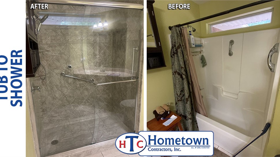 Tubs & Showers, Tubs & Showers Project in Cantonment, FL by Hometown Contractors, Inc.