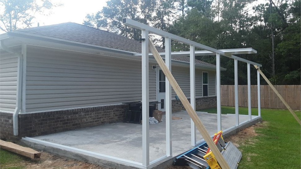 Sunrooms & Enclosures Project in Milton, FL by Hometown Contractors, Inc.