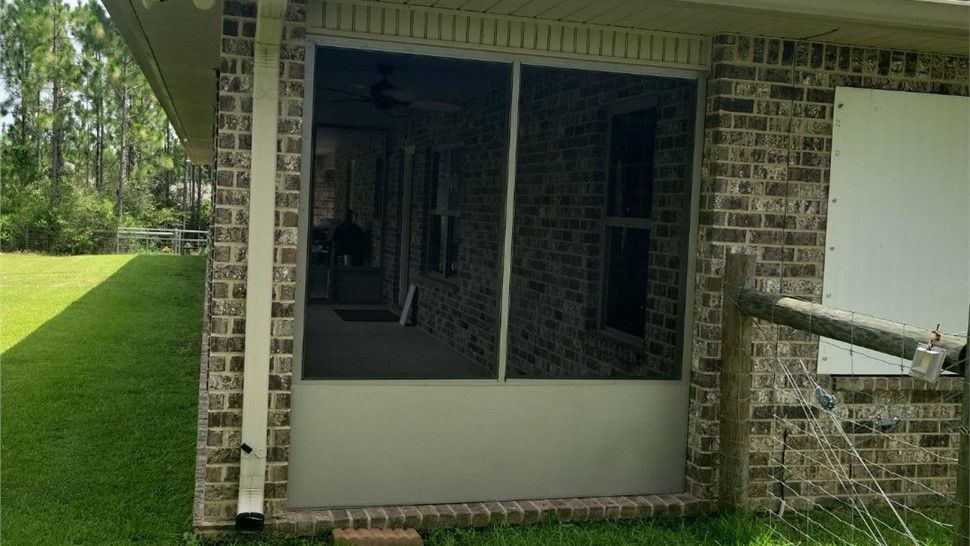 Patio Covers & Pergolas Project in Pace, FL by Hometown Contractors, Inc.