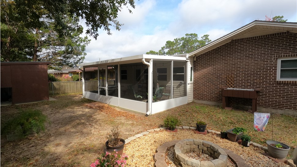 Sunrooms & Enclosures Project in Pensacola, FL by Hometown Contractors, Inc.