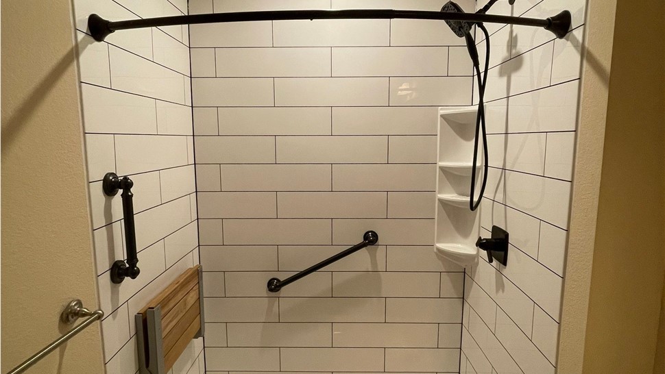 Tubs & Showers Project in Milton, FL by Hometown Contractors, Inc.