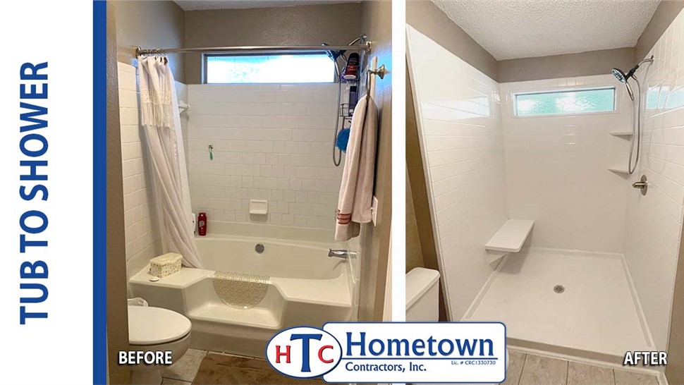 Tubs & Showers, Tubs & Showers Project in Pensacola, FL by Hometown Contractors, Inc.