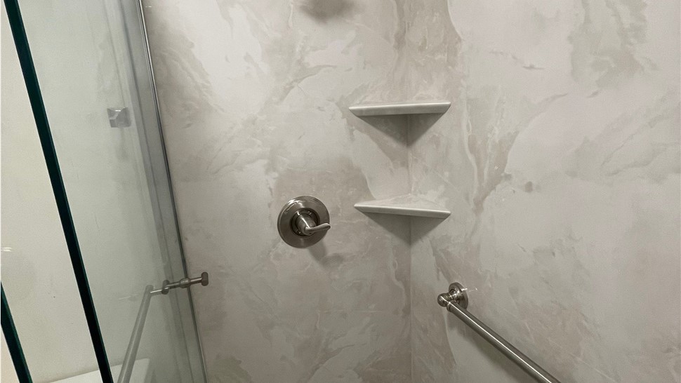 Tubs & Showers Project in Pensacola, FL by Hometown Contractors, Inc.