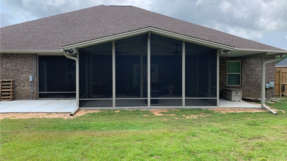 Sunrooms & Enclosures Project in Milton, FL by Hometown Contractors, Inc.