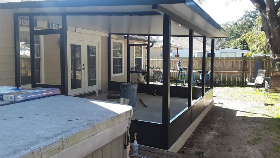 Sunrooms & Enclosures Project in Fort Walton Beach, FL by Hometown Contractors, Inc.