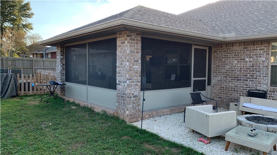Patio Covers & Pergolas Project in Milton, FL by Hometown Contractors, Inc.