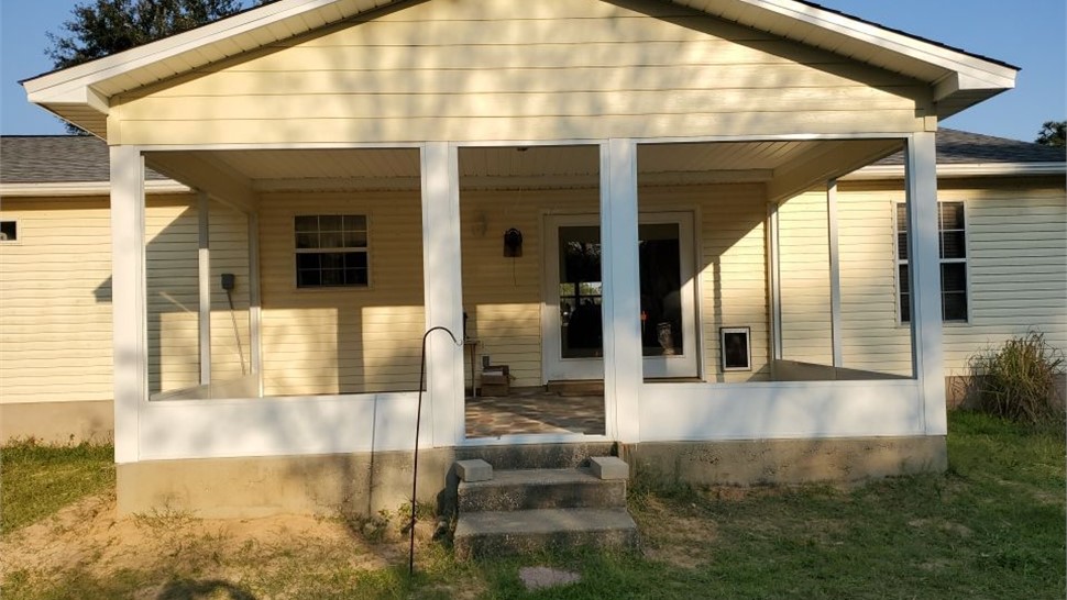 Sunrooms & Enclosures Project in Navarre, FL by Hometown Contractors, Inc.