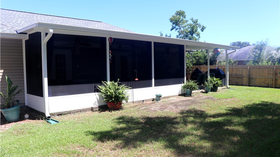 Sunrooms & Enclosures Project in Navarre, FL by Hometown Contractors, Inc.