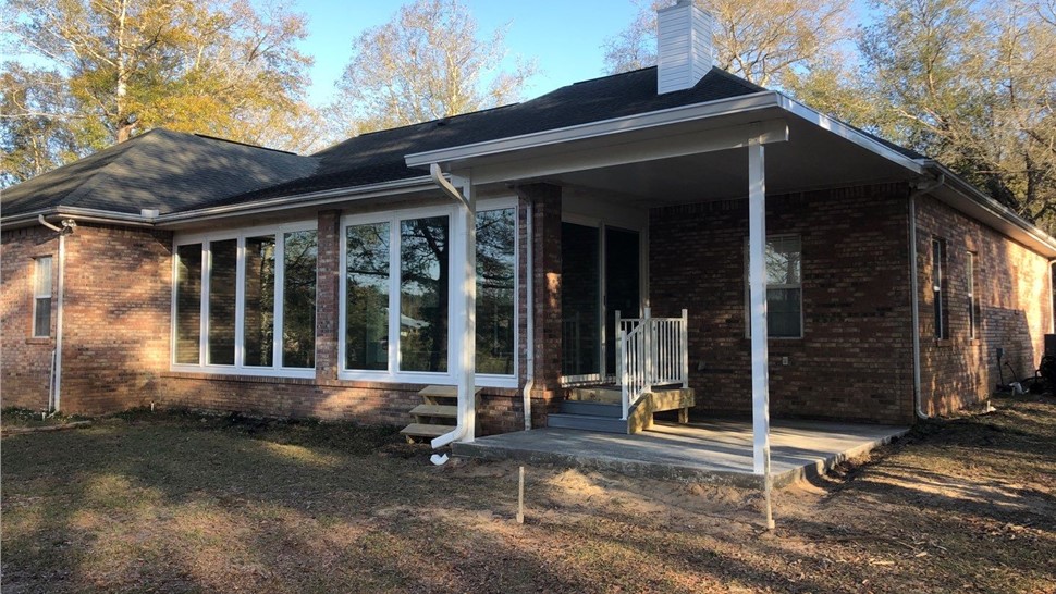 Sunrooms & Enclosures Project in Crestview, FL by Hometown Contractors, Inc.