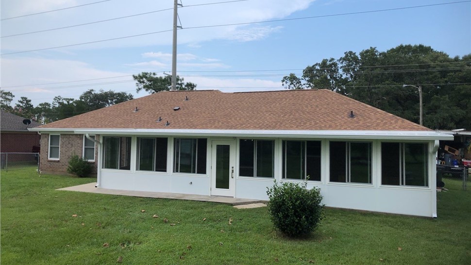 Sunrooms & Enclosures Project in Lillian, AL by Hometown Contractors, Inc.