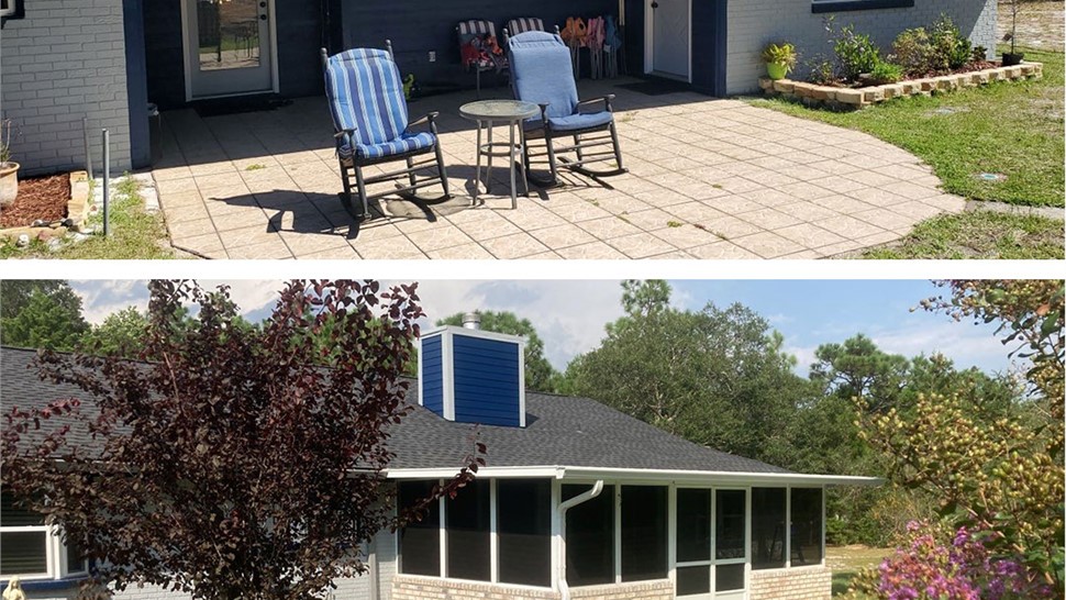 Sunrooms & Enclosures Project in Navarre, FL by Hometown Contractors, Inc.