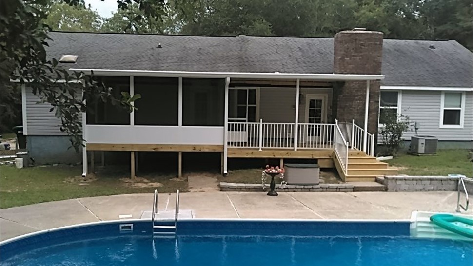 Sunrooms & Enclosures Project in Crestview, FL by Hometown Contractors, Inc.