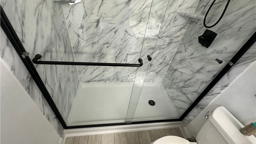 Tubs & Showers Project in Fort Walton Beach, FL by Hometown Contractors, Inc.